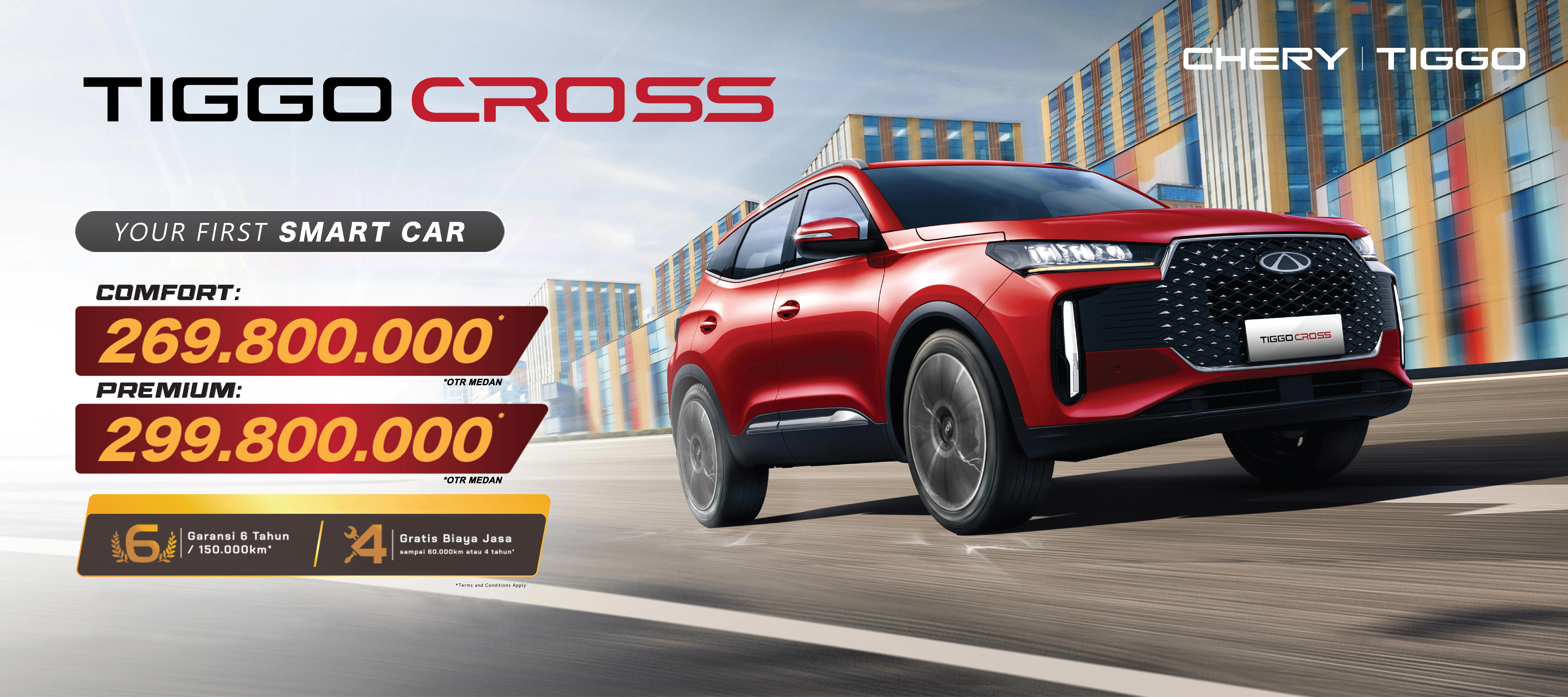 Pricelist Chery Tiggo Cross