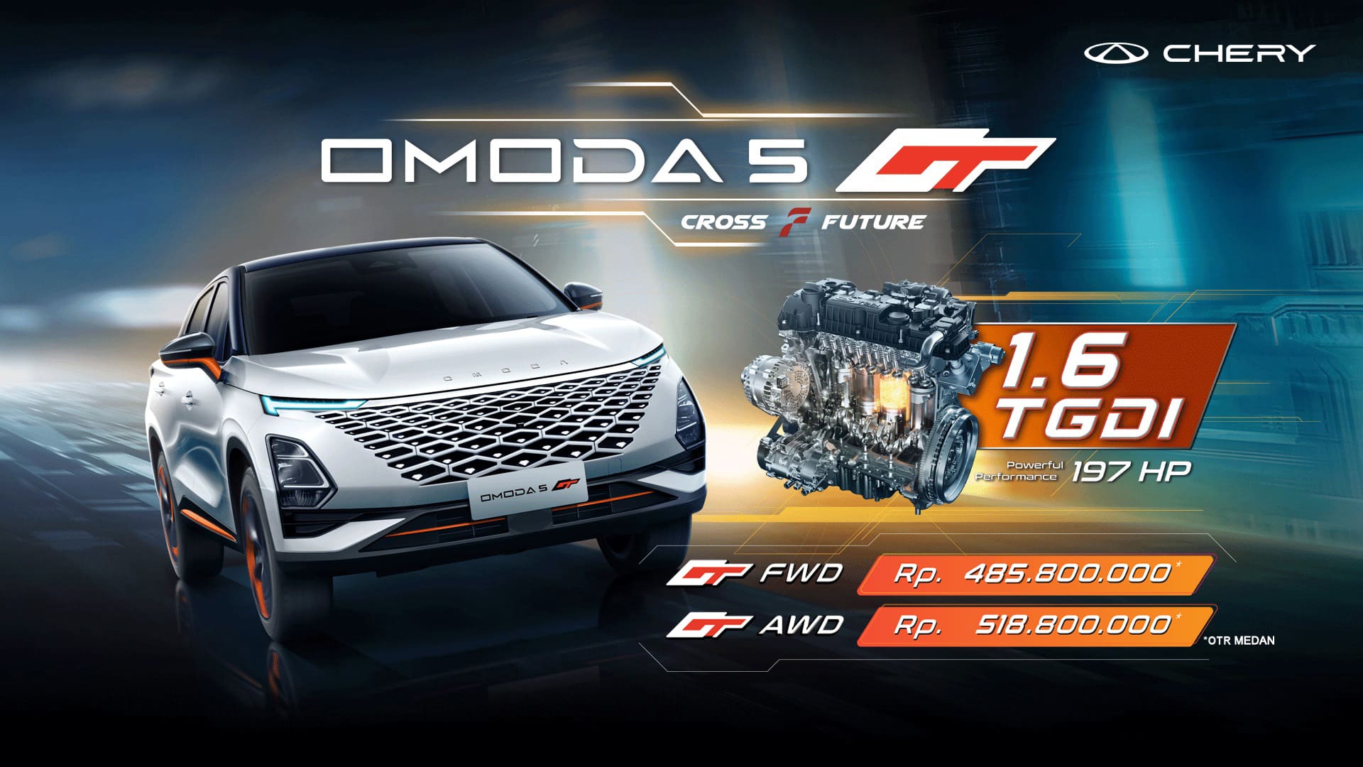 Banner Pricelist 2025 Omoda 5 GT